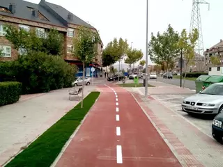 Inauguración popular del nuevo carril bici urbano