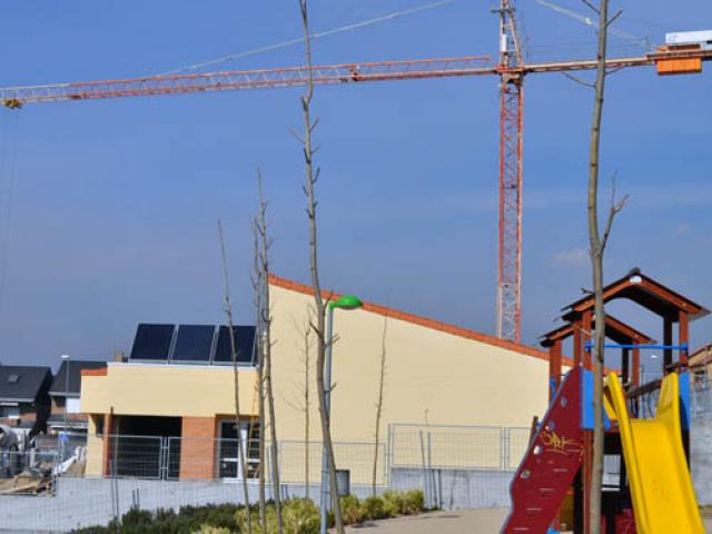 Avanzan a buen ritmo las obras de la segunda escuela infantil pública de Villanueva del Pardillo