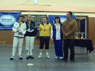 Dos medallas de Plata en Esgrima en el Campeonato de Madrid Senior