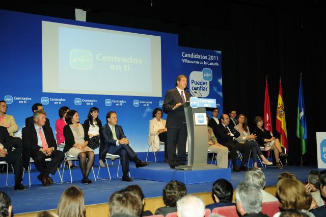 Luis Partida presenta la candidatura del PP para las próximas Elecciones Municipales