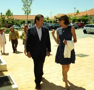 EL Alcalde visita las nuevas instalaciones de la Fundación Jardines de España