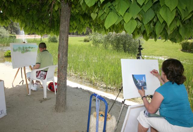 Exposicion de Obras del I Certamen de Pintura Rápida