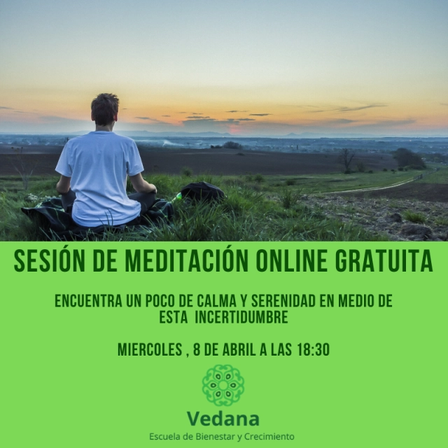 Sesión de meditación online gratuita.?‍♂️?‍♀️??