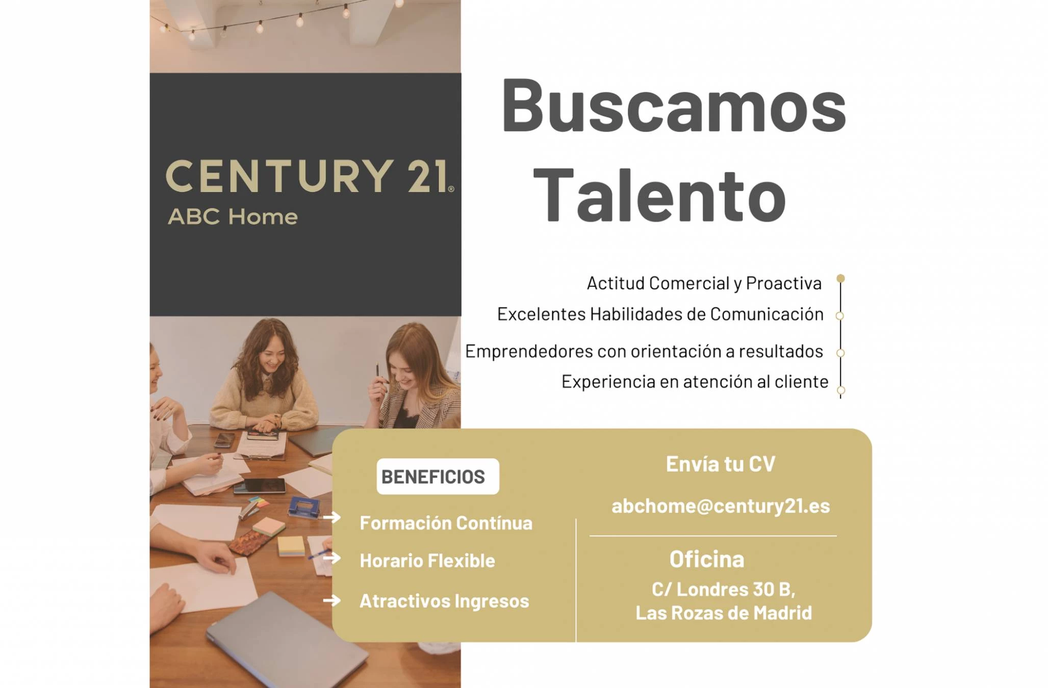 ¡Construye tu futuro en el sector inmobiliario con nosotros!